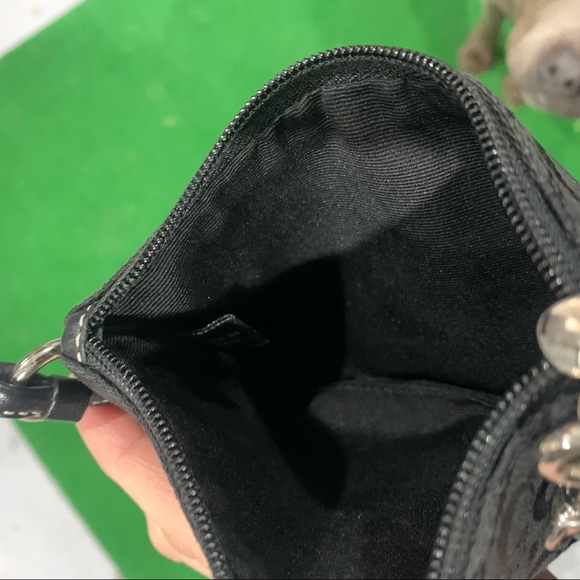 Coach Monogram Wristlet Bag Purse Wallet - Picture 5 of 5